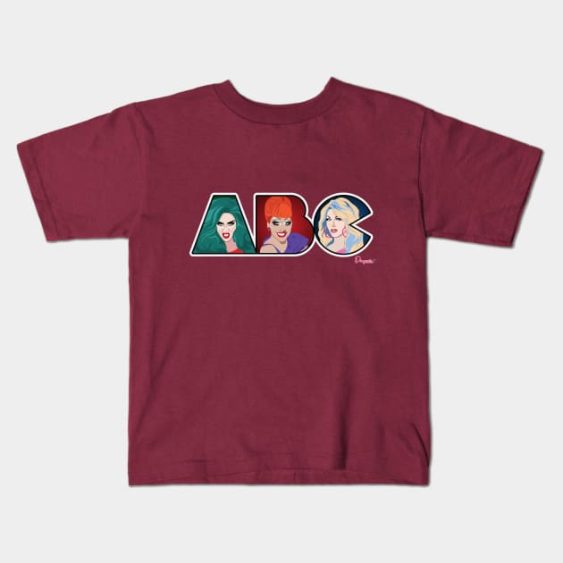 Adore, Bianca and Courtney from Drag Race Kids T-Shirt by dragover